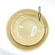 #KX9308; Ceramic 8.25" round plate #KX 