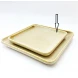 #KX9315: Ceramic 8'' square plate #KX