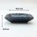 #NK-3670; Ceramic plate Squ. 4.5" #NK    