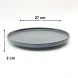 #NK-3779; Ceramic plate Rd. 10.5" #NK 