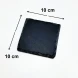 #SLT1010; Slate coaster set of 4; 10x10cm