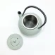 #SQ3475-G2; Cast iron tea pot 0.6L #G. Green 