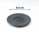 #SQ3673; Cast iron cup saucer