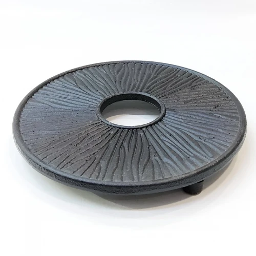 #SQ8890; Cast iron tea pot stand