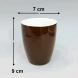#T200-BN; Ceramic cup 200ml - BN                                      