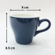 #TL280-DB; Coffee cup + saucer 280ml #T /DB 
