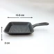 #YY083-135; Cast iron pan 13.5cm + wood